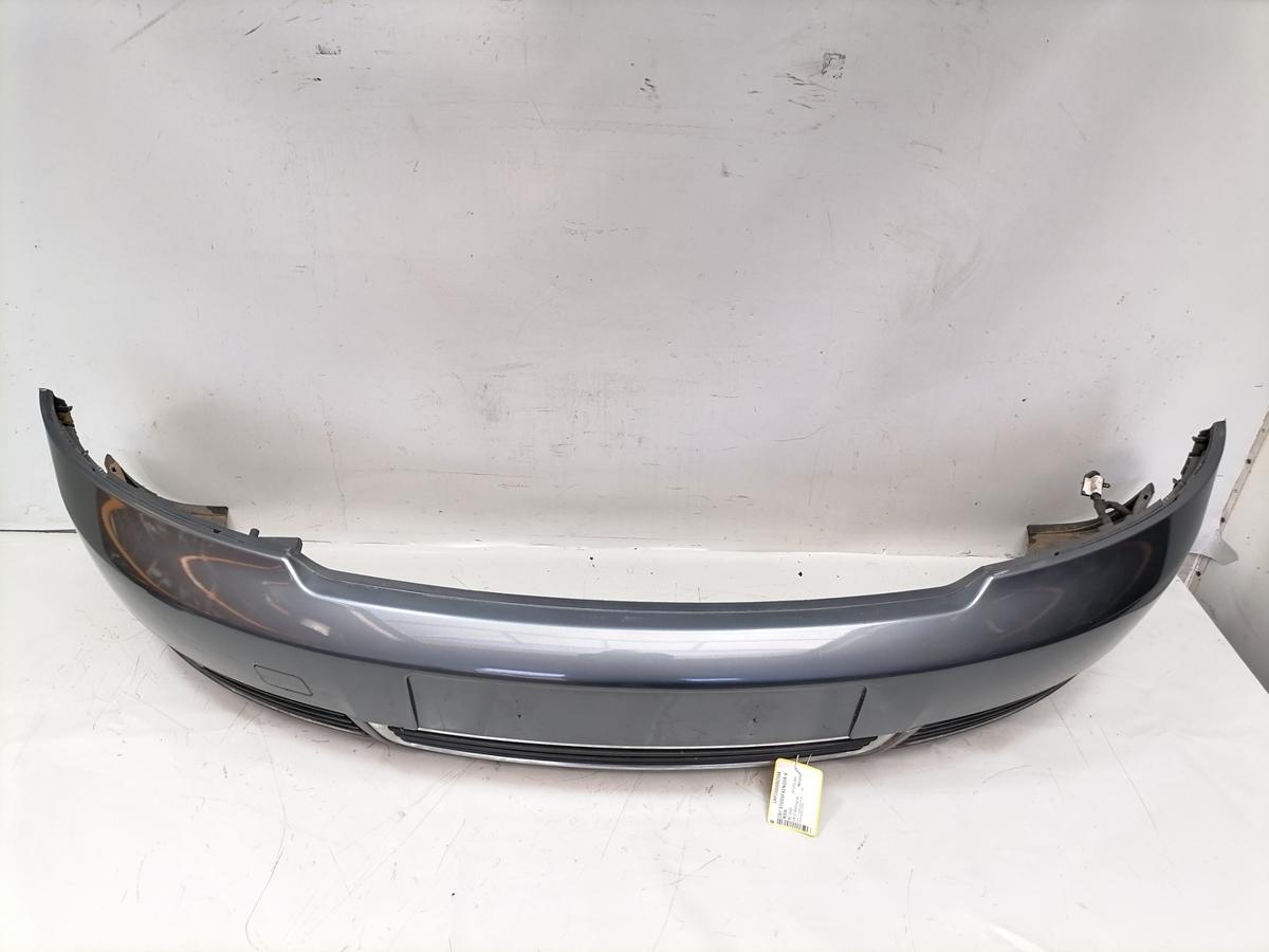Audi A4 8E original Stossf&auml;nger Sto&szlig;stange vorn LX7Z Delfingrau Metallic Bj.2002